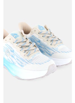 RBX Women Lace Up Running Shoes, Off White  - Image 3