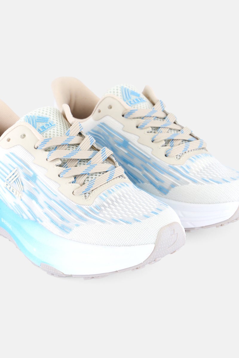 RBX Women Lace Up Running Shoes, Multicolor - Image 3