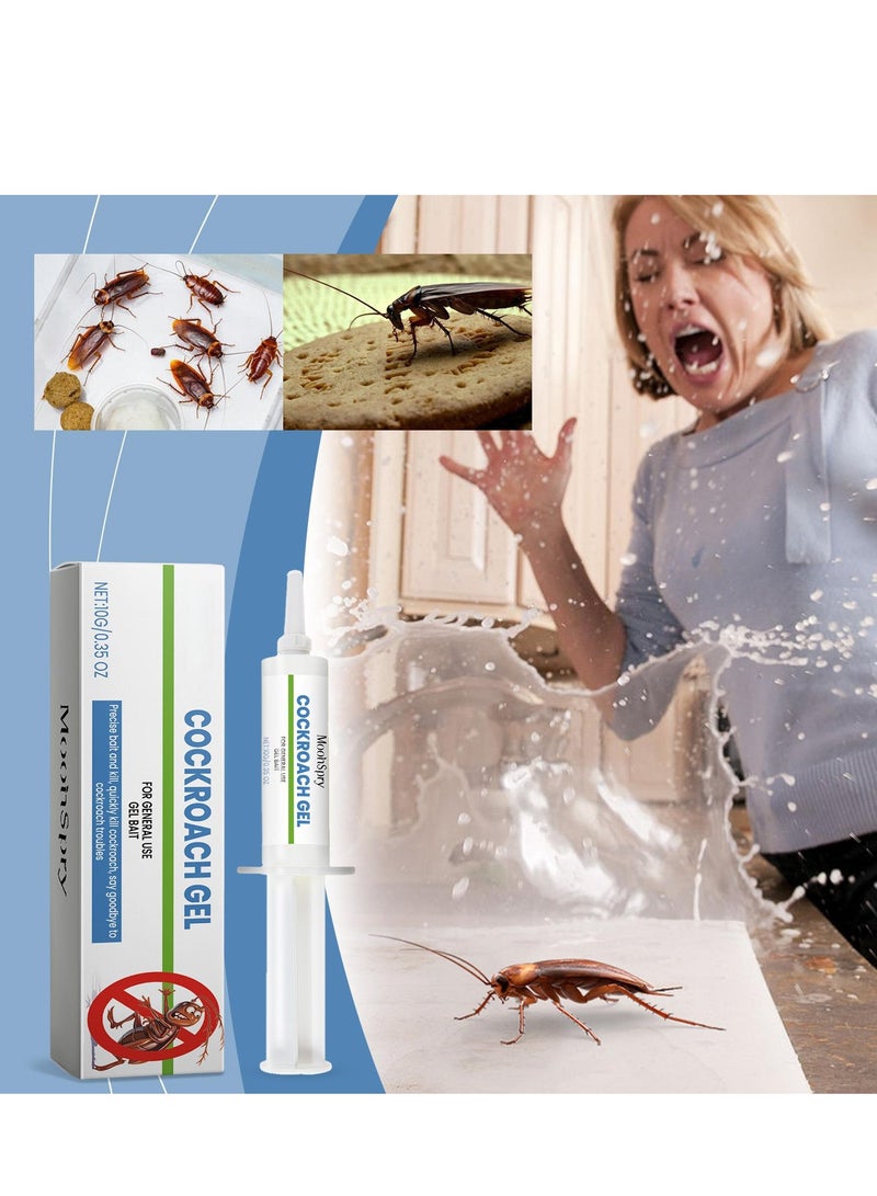 Sumifun 2-Pcs Cockroach Gel Bait Cockroach Pest Control Insecticide - Image 1
