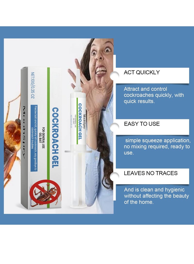 Sumifun 2-Pcs Cockroach Gel Bait Cockroach Pest Control Insecticide - Image 2