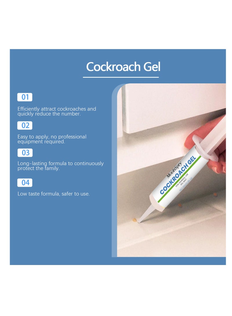 Sumifun 2-Pcs Cockroach Gel Bait Cockroach Pest Control Insecticide - Image 4