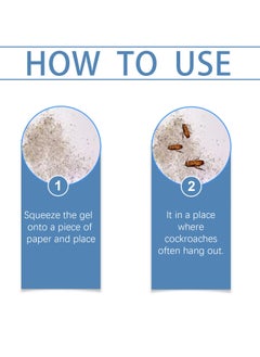Sumifun 2-Pcs Cockroach Gel Bait Cockroach Pest Control Insecticide  - Image 5