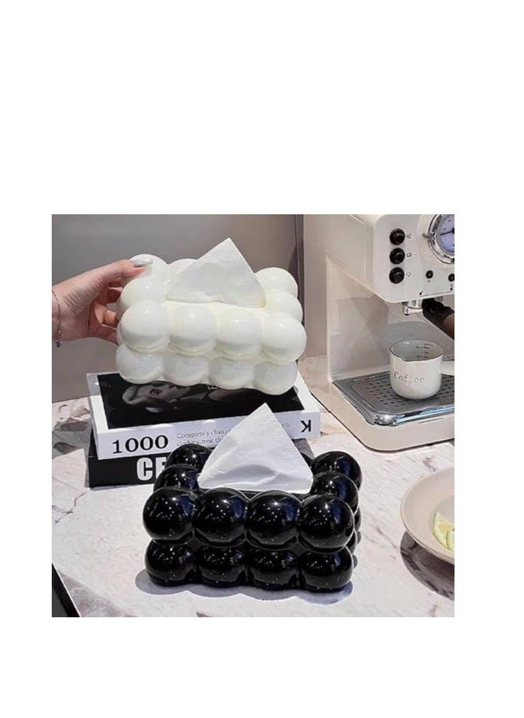Generic - Bubble Design Decorative Tissue Box for Home, Living Room, Office with Zipper for Easy Removing Tissues - Image 1