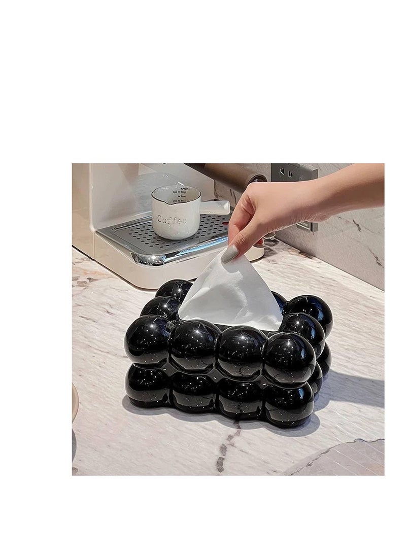 Generic - Bubble Design Decorative Tissue Box for Home, Living Room, Office with Zipper for Easy Removing Tissues - Image 1