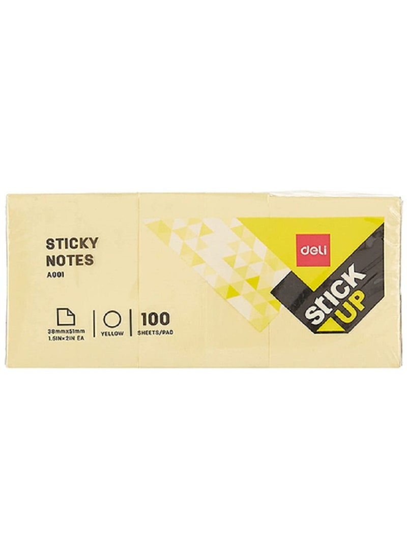 Deli 12-Pieces Sticky Notes 38mmx51mm A00153 - pzsku/Z84E6BCCC9CDB326E14C3Z/45/_/1708349665/43aade11-4c8f-4147-85e6-915dbd78b450