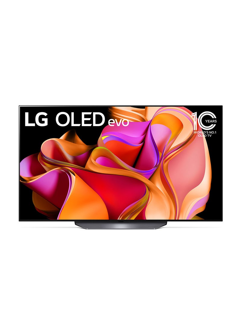 LG OLED Evo CS3 55 Inch 4K Smart TV 2023 OLED55CS3VA Black - Image 1