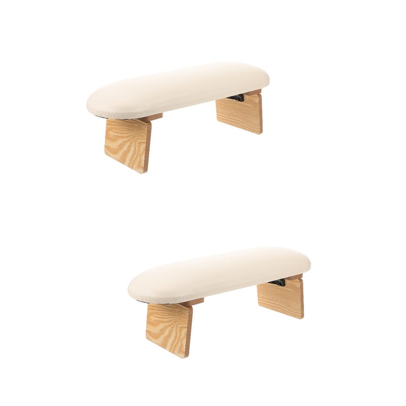 2pcs Nail Arm Rest Manicure Art Hand Rest Manicure Hand Table Portable Arm Rest for Nail Salon - Image 1