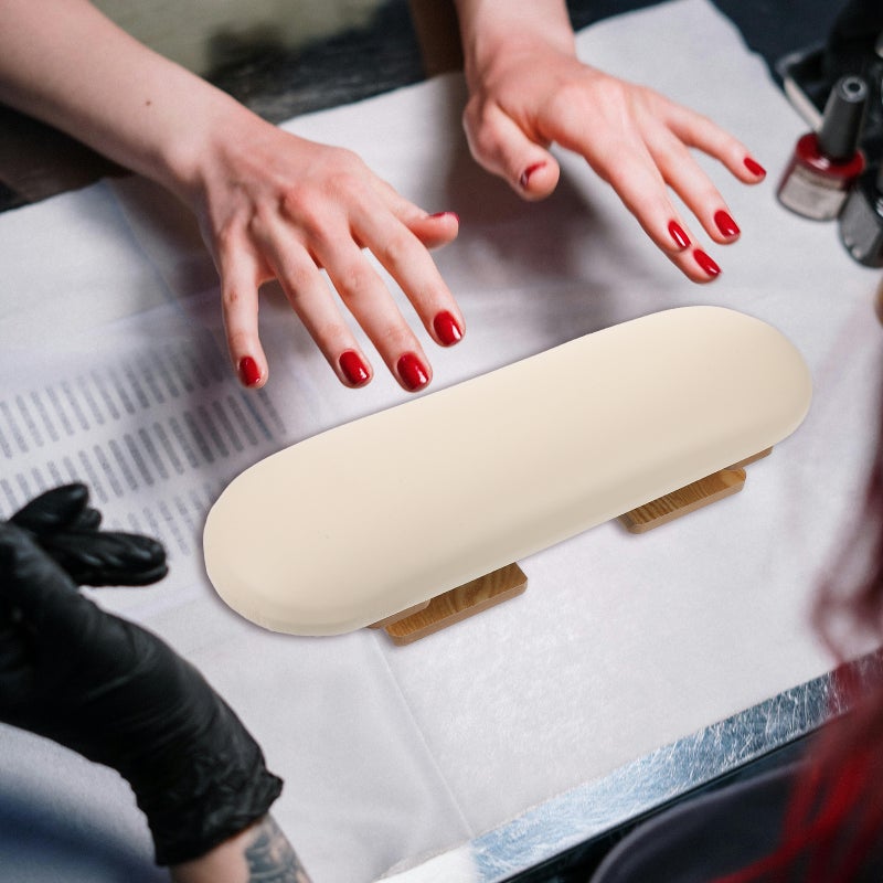 2pcs Nail Arm Rest Manicure Art Hand Rest Manicure Hand Table Portable Arm Rest for Nail Salon - Image 2