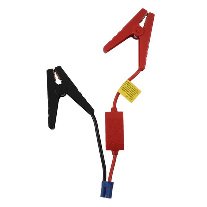 Red Emergency Car Battery Jump Starter Cable with Alligator Clamps - Image 5