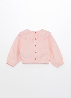 LC WAIKIKI Baby Collar Long Sleeve Basic Baby Girl Blouse  - Image 2
