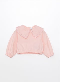 LC WAIKIKI Baby Collar Long Sleeve Basic Baby Girl Blouse  - Image 1