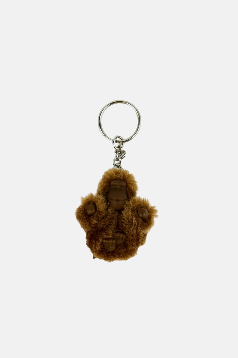 kipling Extra Small Monkey Key Hanger, Brown - Image 1
