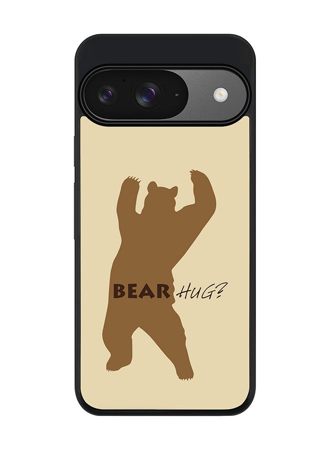 Stylizedd For Google Pixel 9 Case,Slim fit Camera Protection, Shockproof Thin Phone cover - Bear Hug - Image 1