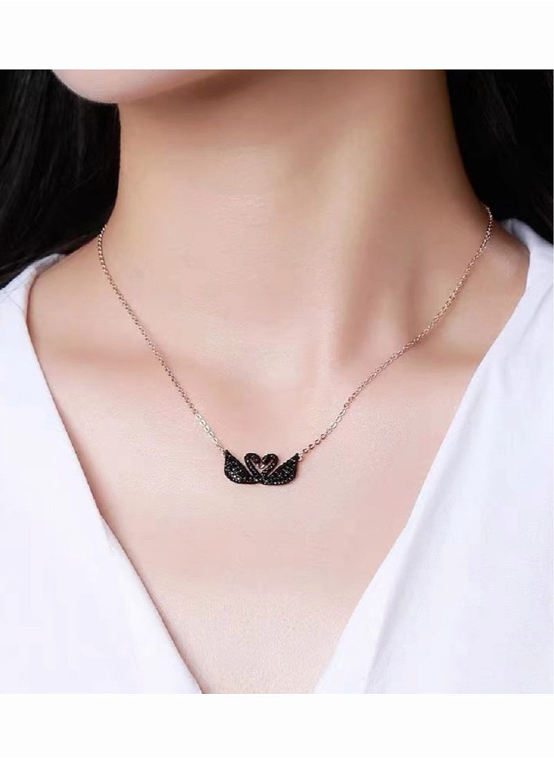 Generic Iconic Swan Pendant Necklace  - Image 2