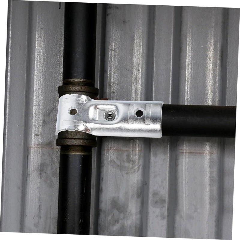 6Pcs Carbon Steel End Rail Clamps Easy Install Panel Connectors For Chain Link Fences - Image 5