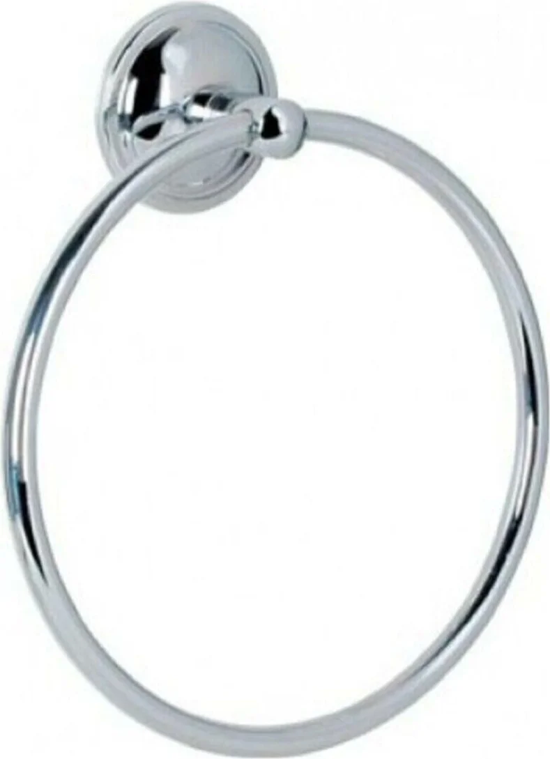 Mc Blue Metal Round Towel Rack