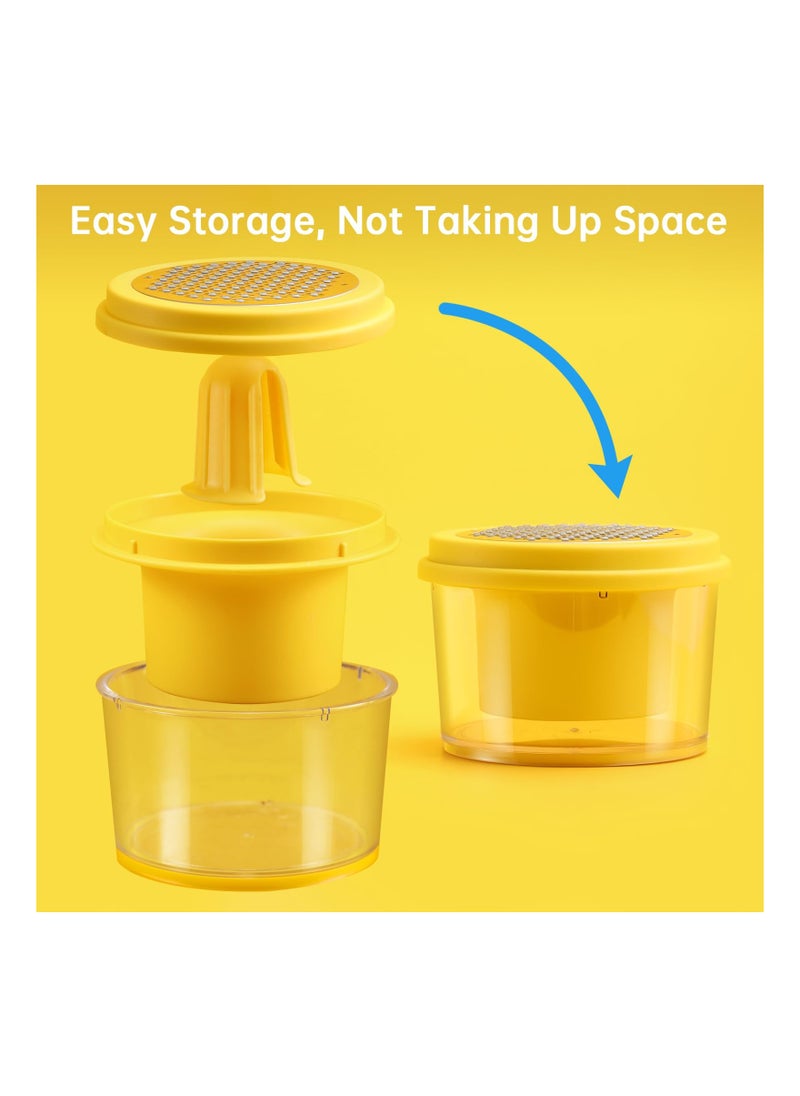 SYOSI - Corn Peeler and Stripper Tool, Corn Cob Stripping Tool Efficient Corn Cutter and Remover Manual Corn Kernel Peeler with Built-In Cup Grate Kitchen Corn Stripper Tool Manual Corn Cob Husker - Image 1