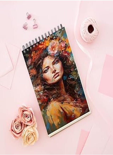 Notebook With Trendy design - Flower whisperer