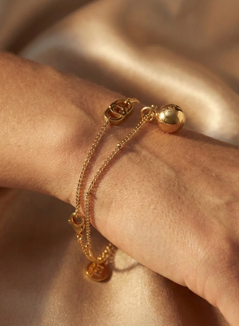 Liu Jo  Liu Jo Opal Gold Bracelet for Women | Best Price UAE
