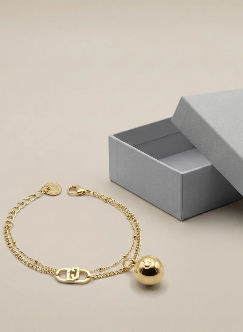Liu Jo  Liu Jo Opal Gold Bracelet for Women | Best Price UAE