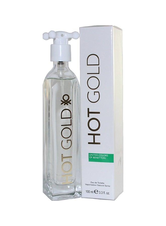 Benetton Hot Gold EDT 100ml - Image 2