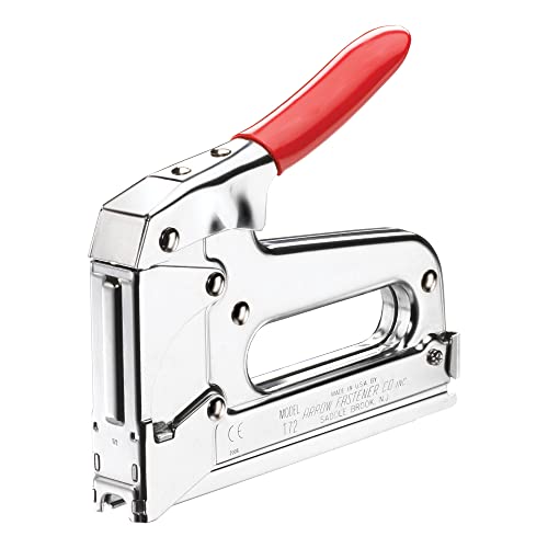 Arrow Fastener Arrow T72 Heavy Duty Wire and Cable Staple Gun, Manual Stapler for Installing Wiring for Telecommunications, Internet, and Computer Cables, uses T72 Insulated Staples - Image 5