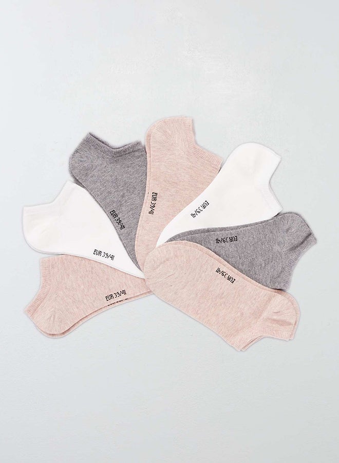 Kiabi Pack of 7 pairs of trainer socks 