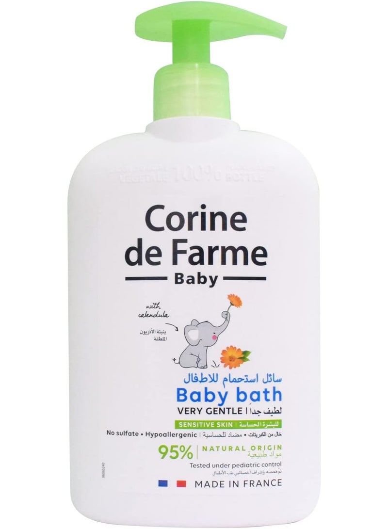 Corine de Farme كورين دي فارم حمام الأطفال خالي من الكبريتات، 500 مل