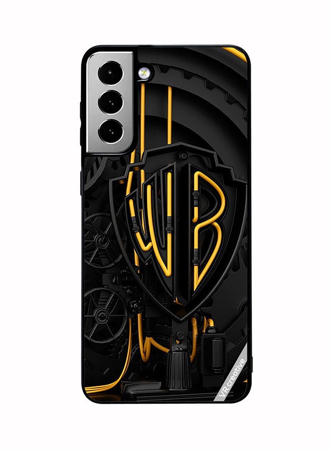 VR CREATIVE Protective Case Cover For Samsung Galaxy S21 FE 5G Warner Bros Logo Design Multicolour - Image 1