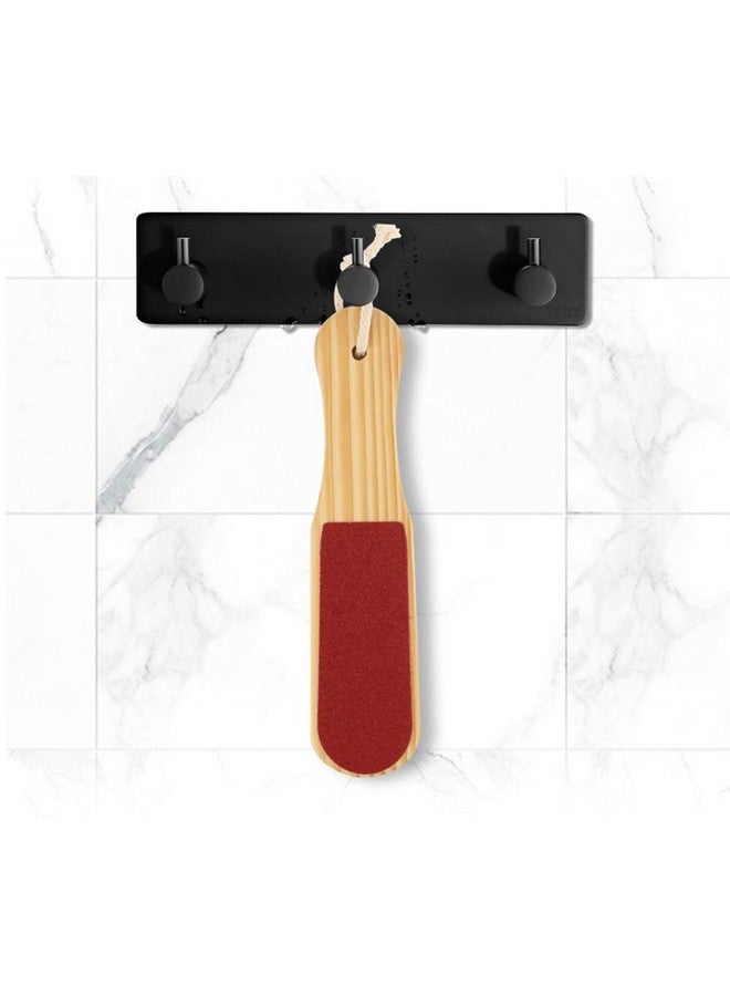 Evrysdi Dual Sided Wooden Foot Scraper Hard & Dead Skin Callus Remover Pedicure Tools (Pack of 1) - Image 4
