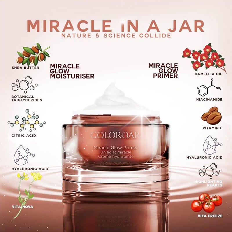 Colorbar Miracle Glow Moisturizer - Face Moisturizer for Women - Wrinkle-Preventing Moisturizer Face Cream - Hydrates and Balances Skin - 1.7 oz - Image 2