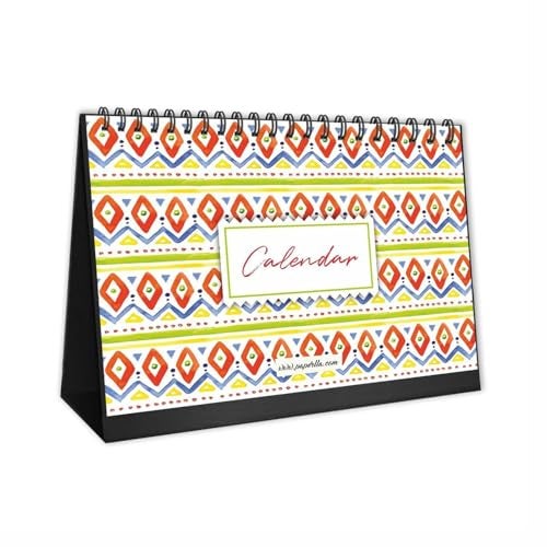 COI 6 Sheet Undated Desk Calendar | Daily Planner & Monthly Organizer | Home & Office Use - Image 1