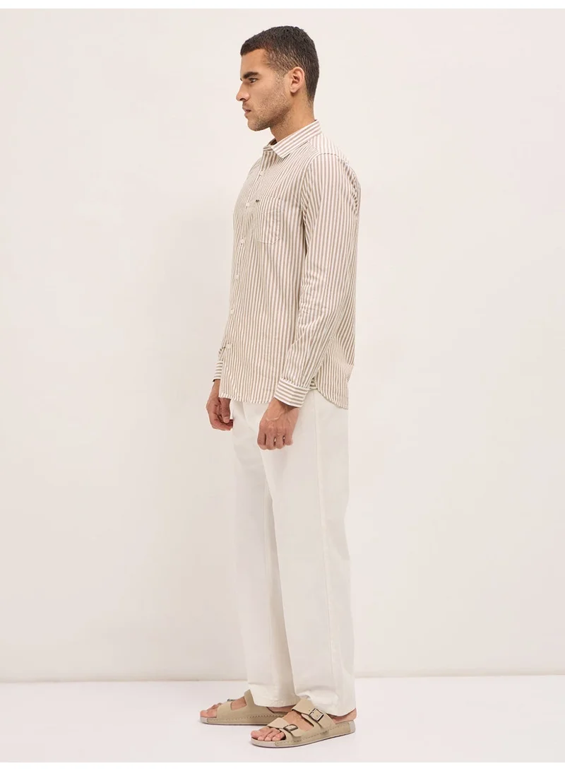 THE BEAR HOUSE  Men's Shirt for Casual and Formal Wear | Classic Button-Down Style for Office, Daily Use, Travel, Events & All-Season Outfits | Versatile & Stylish Wardrobe Essential for Every Occasion for Men | Best Price UAE