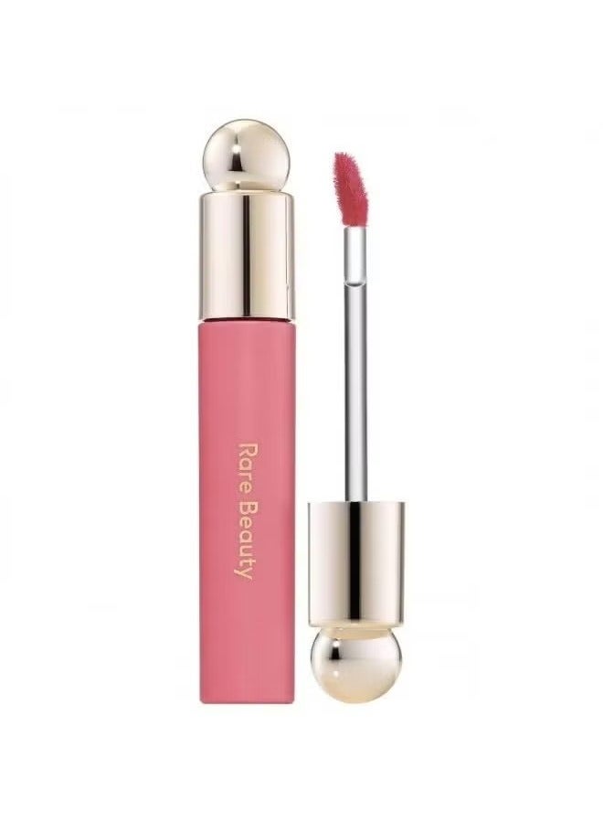 Rare Beauty Soft Pinch Tinted Lip Oil Stain - Hope (nude mauve, 3ml) - Hydrating, Lightweight, and Long-Lasting Lip Tint with a Glossy Finish - Image 4