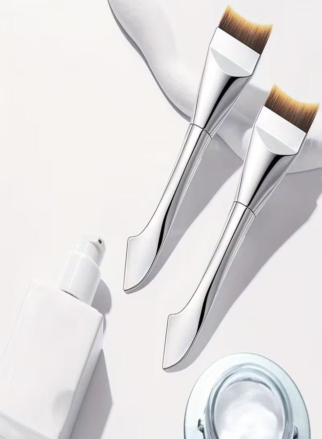 Gonegal Makeup All in One Soft Flat Foundation & concealer Brush With Big Heart & Pizza Puff. (Set Of-3) - Image 4