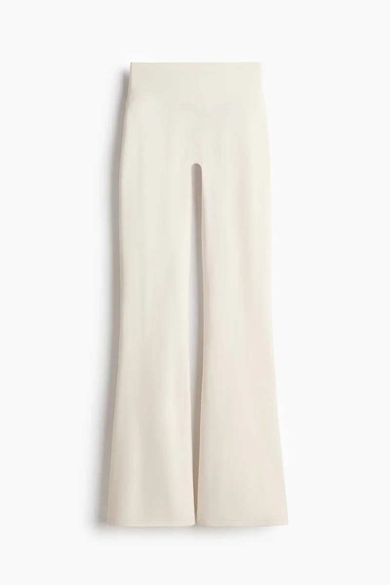 H&M Flared sports fleece leggings with SoftMove™