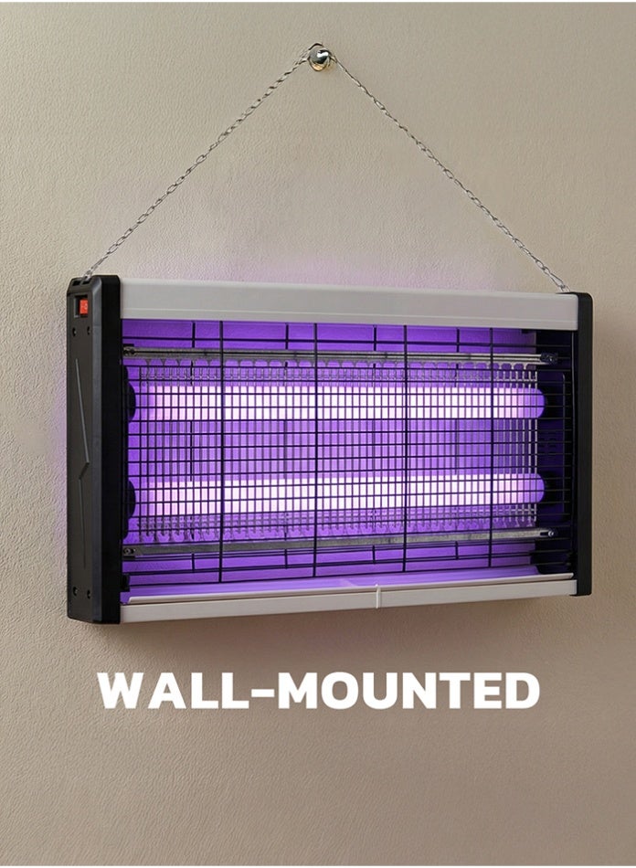 مودي قاتل الحشرات الطائر الكهربائي، مصباح قاتل البعوض، مصيدة حشرات قابلة للتعليق للاستخدام الداخلي والخارجي، مصيدة ذباب عالية الجهد، ضوء الأشعة فوق البنفسجية، مزيل للحشرات للمنزل والمكتب والمطبخ - Image 1