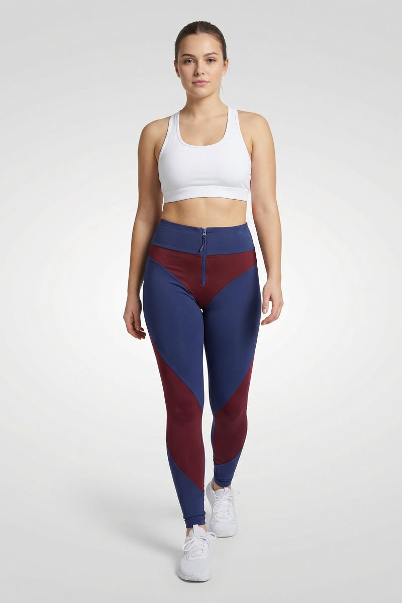 PUMA Women Sportswear Fit Training Leggings, Navy - Image 2