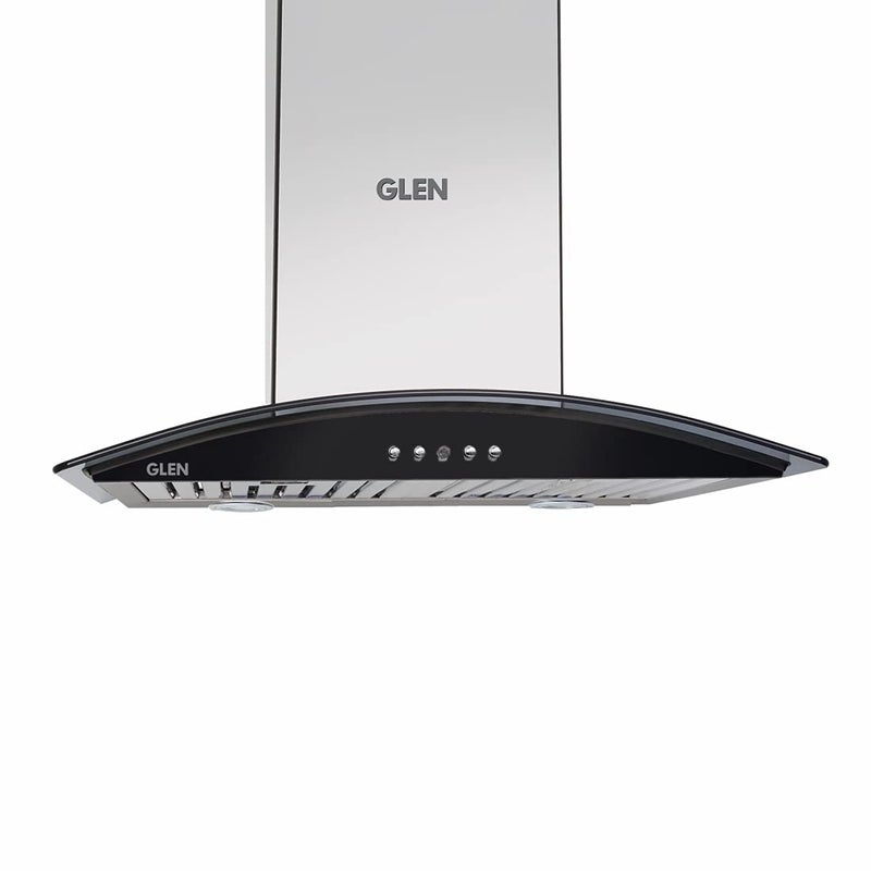 GLEN Glen 60cm 1250 m3h Split Chimney Silencio Steel With Outdoor Unit  - Image 1