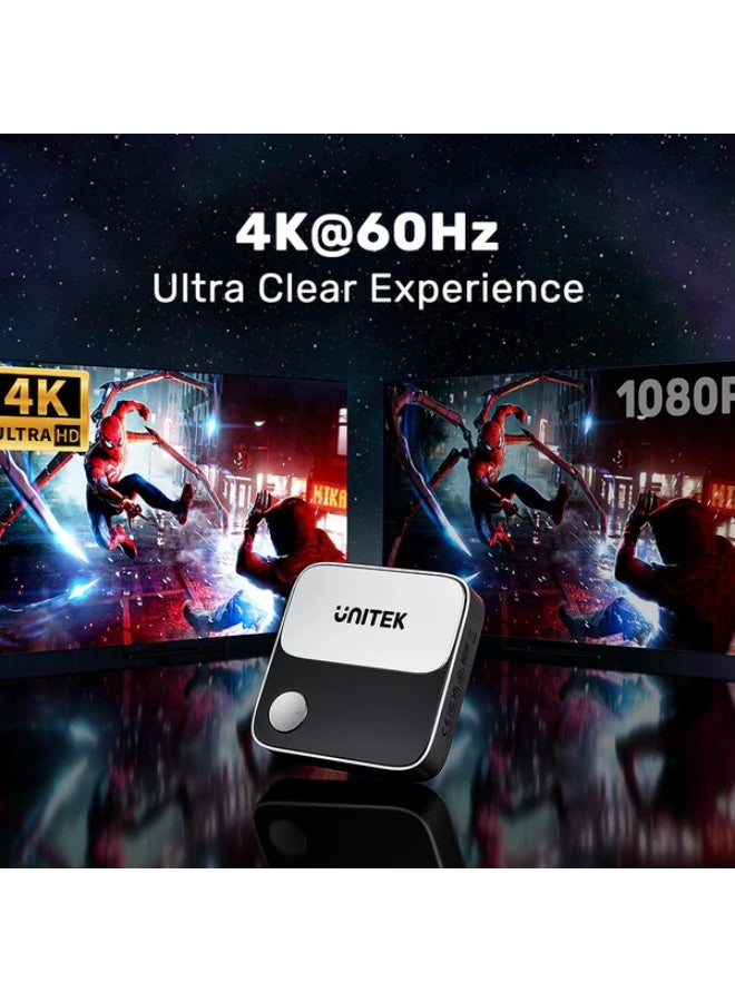 UNITEK Wireless Screen Sharing Adapter Up to 25M, 4K HD, stream contents from Android/ iOS devices, laptops/ tablet, PS4/5.  - Image 4