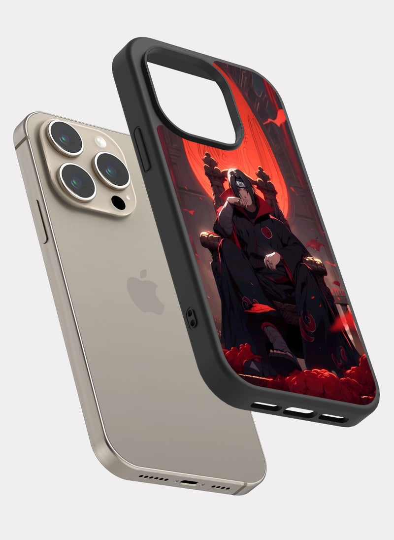 PXLAAT iPhone 15 Pro case cover Itachi Uchiha Naruto  - Image 2