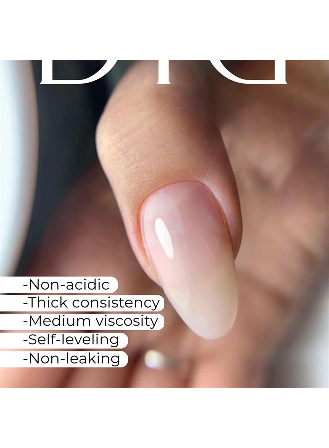 DIDIER LAB Builder Gel Pink Mask - Hard Gel Builder for Nails Extension - Nail Strengthener Hardener - Nail Art - Nail Extension Builder gel For Professional and Beginners - UV LED Lamp - 15ml - Image 3