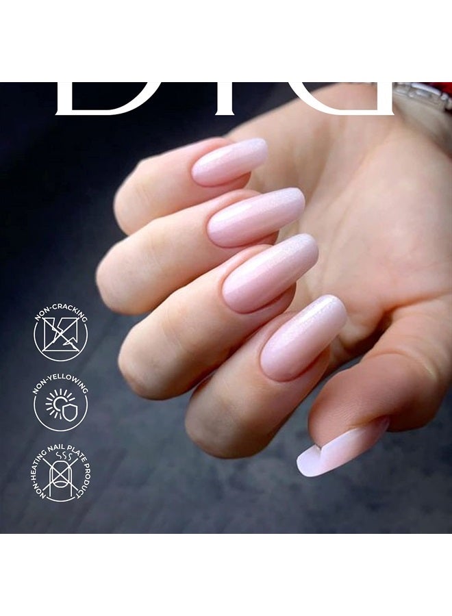 DIDIER LAB Builder Gel Pink Mask - Hard Gel Builder for Nails Extension - Nail Strengthener Hardener - Nail Art - Nail Extension Builder gel For Professional and Beginners - UV LED Lamp - 15ml - Image 5