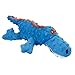 goDog Gators Squeaky Plush Dog Toy with Chew Guard Technology Durable Fabric Squeaker for Active Play Blue Large - Image 3