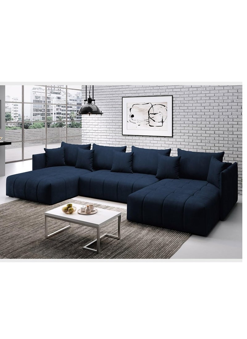 Comfynest - U-Shape Sectional Sofa Modern Living Room Elegance Spacious Comfort and Stylish Design - Image 1
