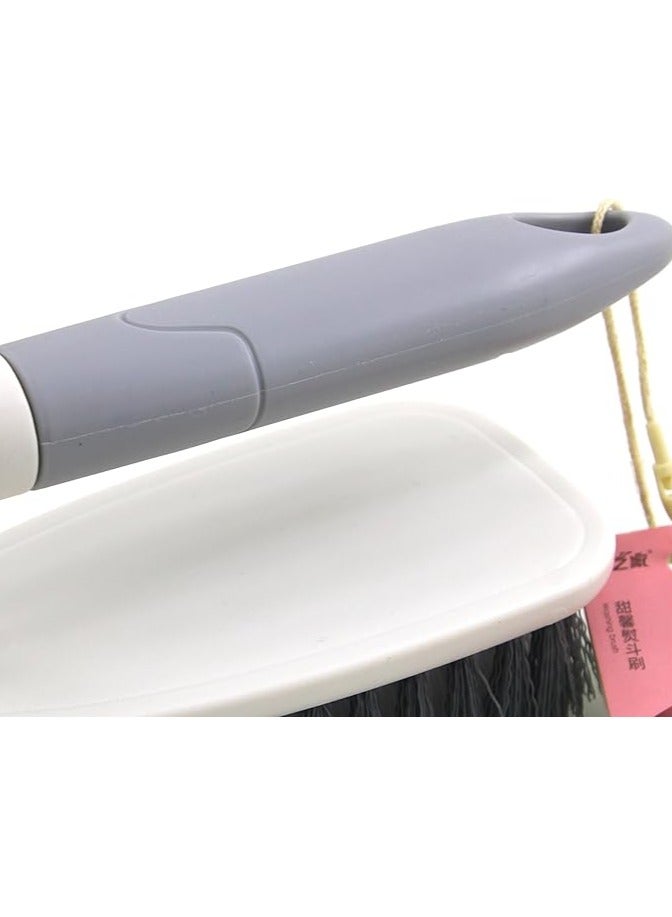 Generic Scrub Brush with Ergonomic Handle Heavy Duty Bristles for Deep Cleaning Bathroom, Kitchen, Tiles and Floors Multipurpose Scrubber for Household Easy Grip Design for Effective Stain Removal (14 cm)  - Image 2