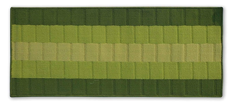 Status Contract Anti Slip Front Door Mat|Set of 2 Living Room Rug for Entrance Doors|Polyester Floor Mats for Home| Essential Small Rugs for Office, Bedroom & Kitchen| (Green) - Image 2