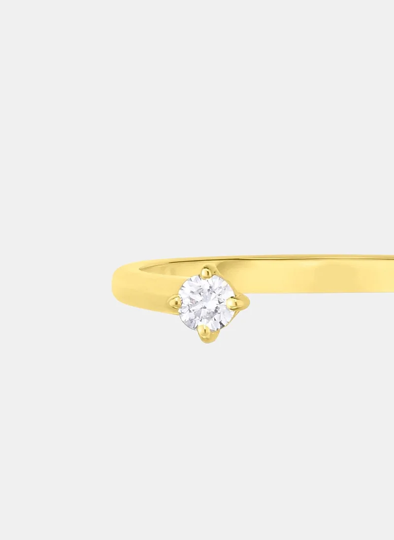 Liu Jo Ring with rhinestone round cut