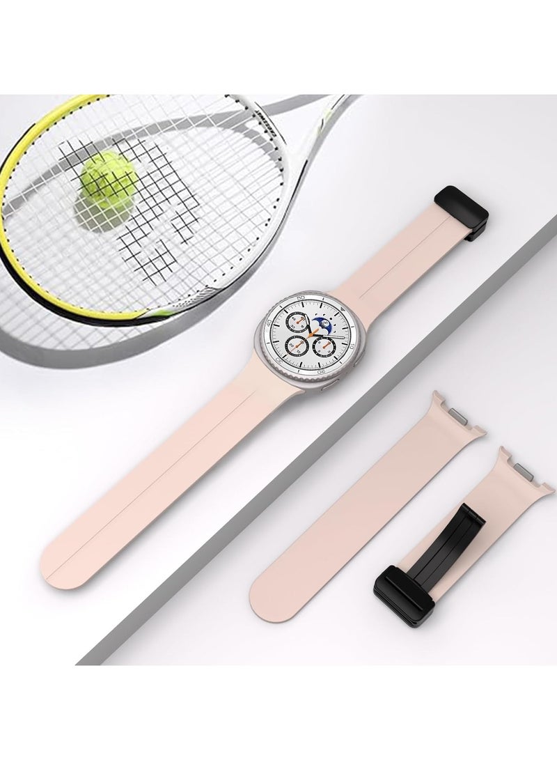 O Ozone (Pack of 3) Sport Band Compatible with Samsung Galaxy Watch 8 40mm/44mm/Classic 46mm , Soft Silicone Strap with Magnetic Buckle for Men Women- Multi2 - Image 5