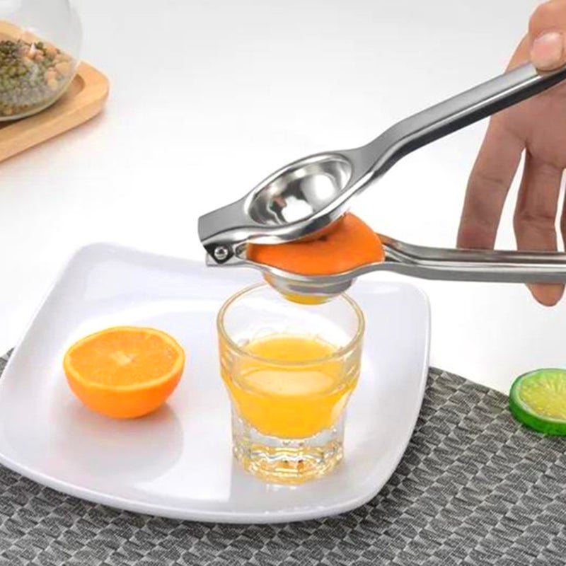 Manual Juicer 5cm Diameter Stainless Steel Construction - Easy To Operate Juice Press for Home Restaurants Milk Tea Stores - Image 5